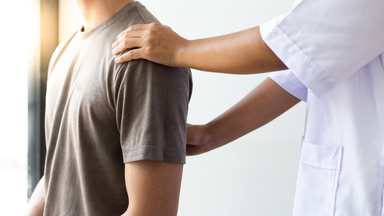 Professional therapists are stretching muscles, patients with abnormal muscular symptoms, physical rehabilitation therapies and treatment of physiological disorders by physiotherapists concept.