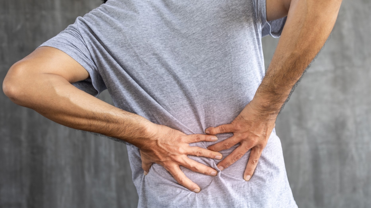 Young men have low back pain